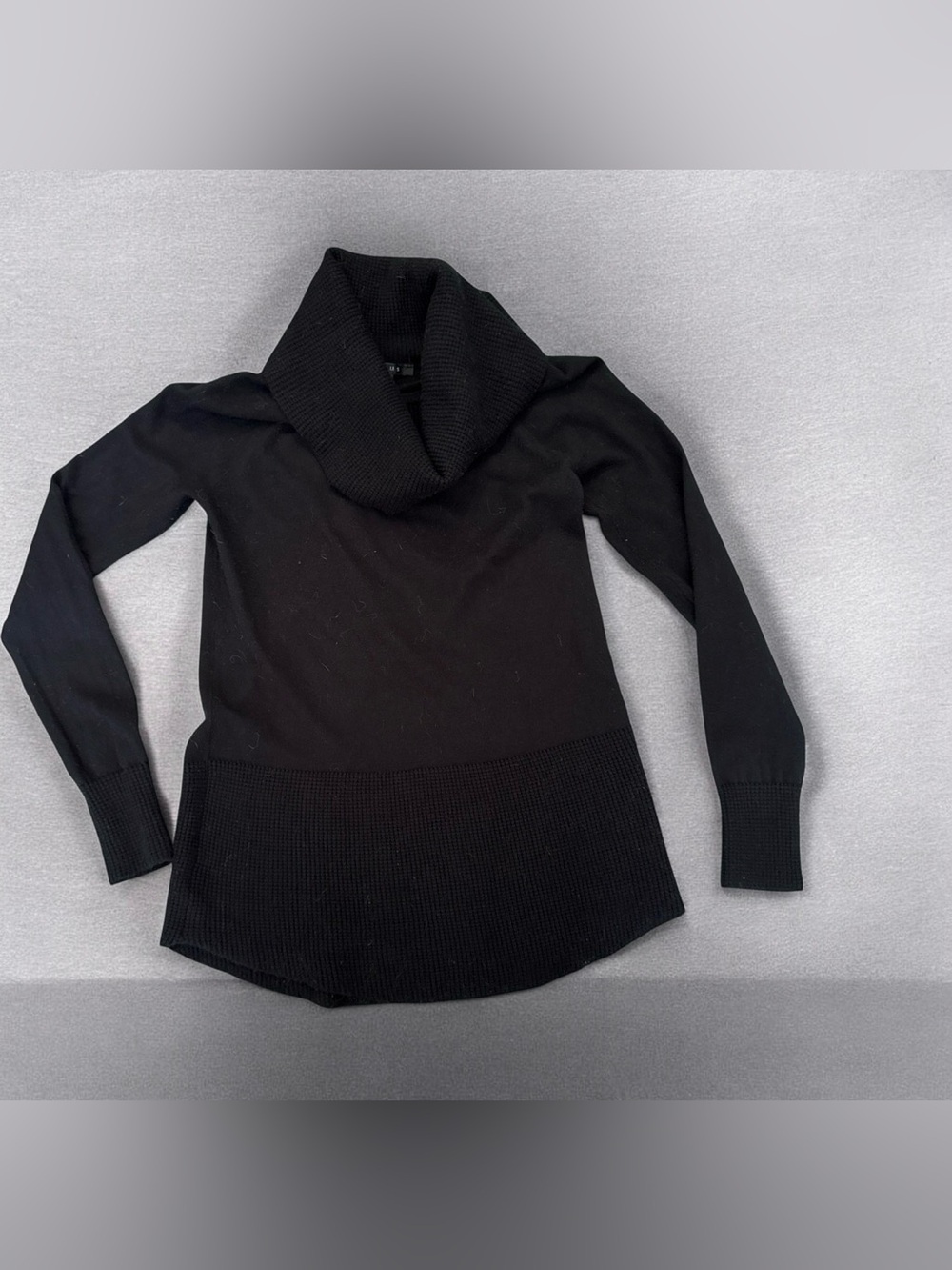 Cyrus Black Cowl Neck Sweater